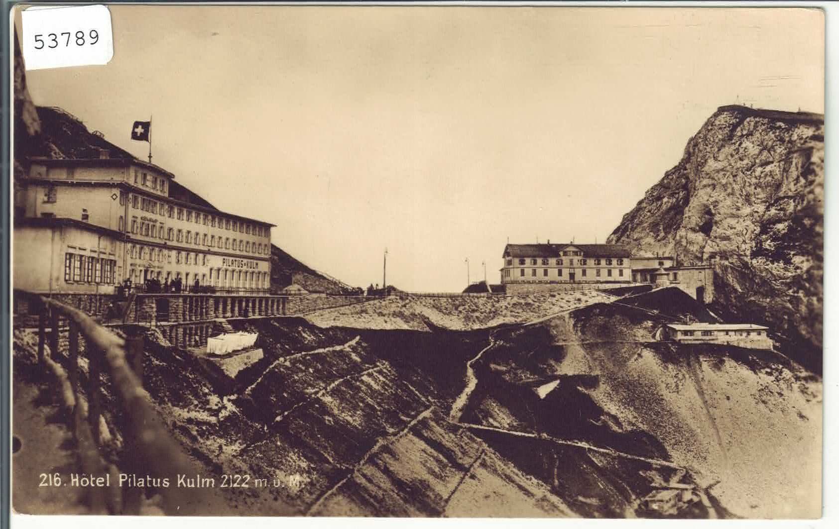 Cartoline postali: Hotel Pilatus Kulm – Usato da Ettingen venduto da Kartenplanet