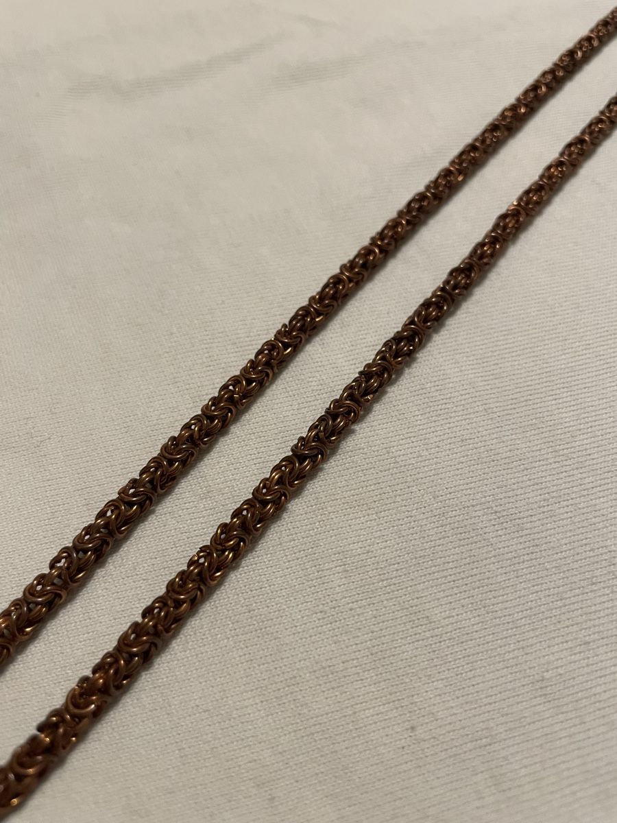 Catenine: Kupfer Necklace/Halskette – Nuovo e nell'imballaggio originale da Düdingen venduto da grfleisch