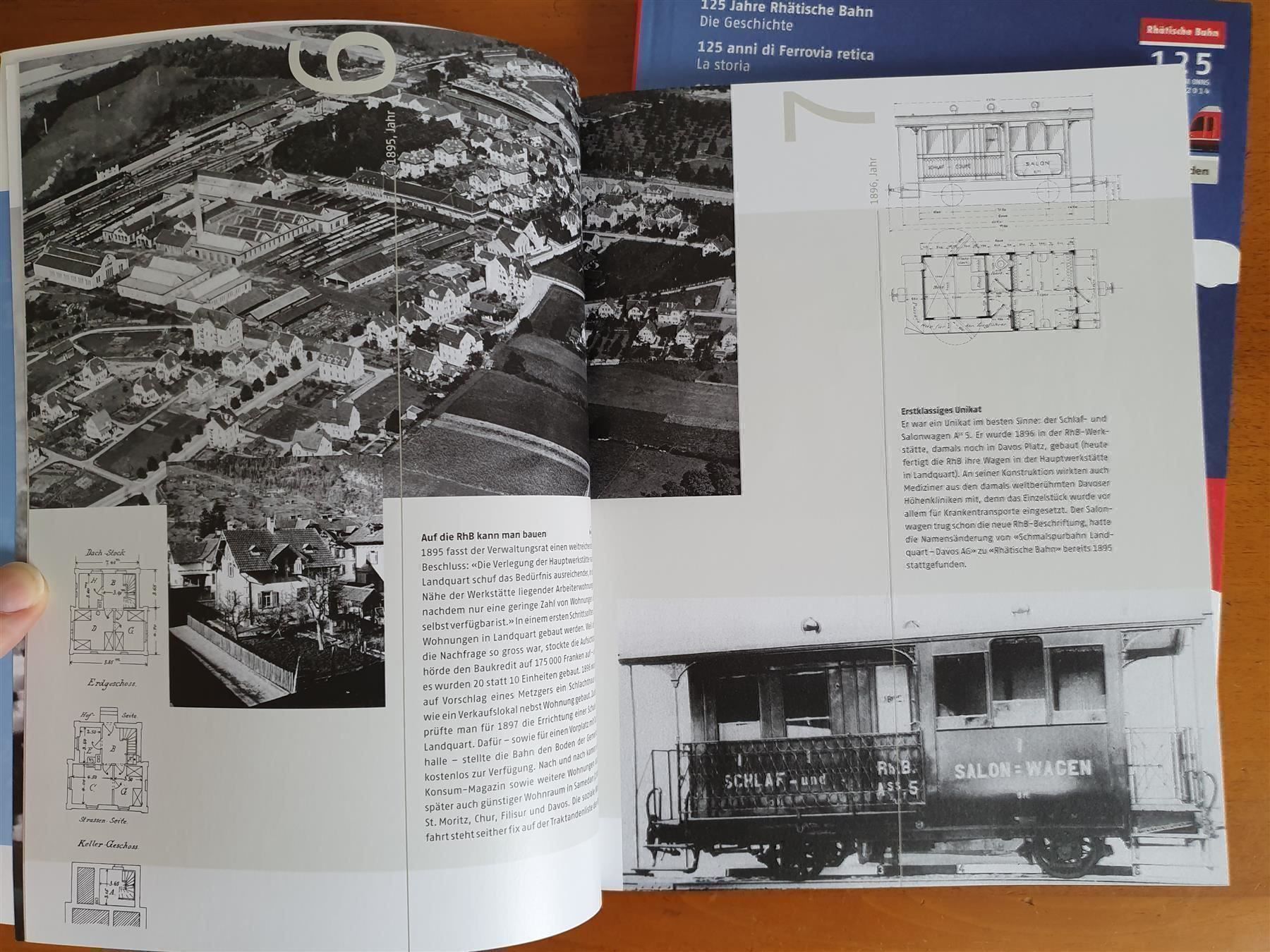 Bücher: Buch 125 Jahre Rhätische Bahn – Gebraucht aus Bern von schatzheber 2