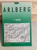 Karte 1:50 000 Arlberg, Ungebraucht