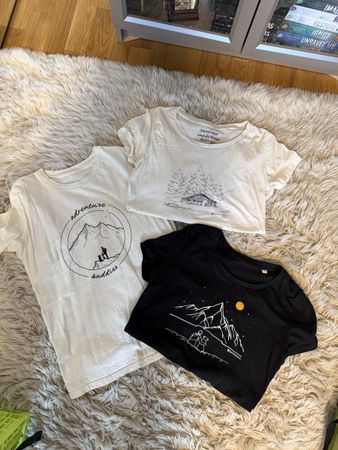 Drei T Shirt Bergmensch Damen