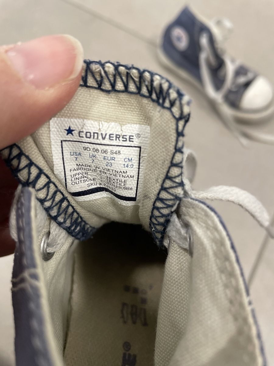 Converse Scarpe per ragazzi: Süsse Chucks, Converse Gr. 23 – Usato da Luzern venduto da joliii 1