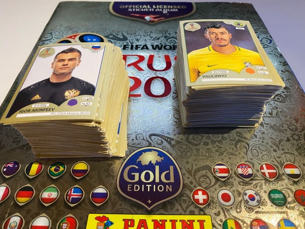 Panini Carte collezionabili: WM 2018 Paninis – Nuovo (secondo la descrizione) da Rorschach venduto da harry-the-great 2