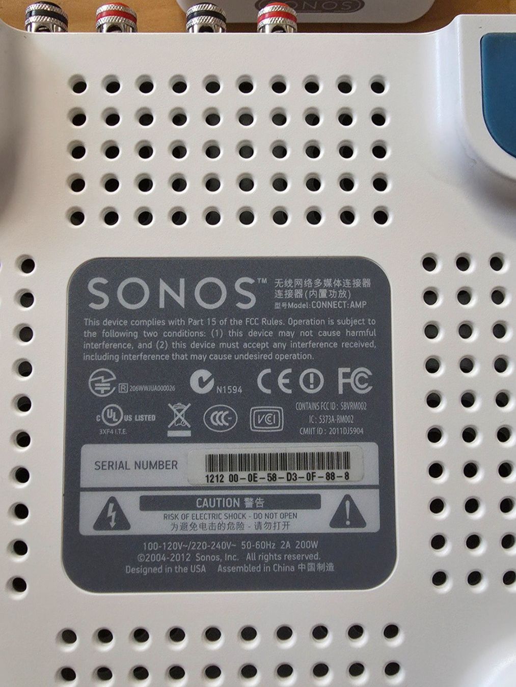 Sonos Amplificatori: Sonos Set – CONNECT:AMP + CR200 Controller + Ladestation – Usato da Malters venduto da mat_6102 1