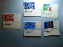 1969 Sonderpostmarken 1 461-465 ET Vollstempel mit Rand