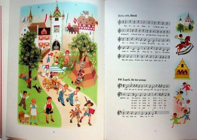 Libri: Liederbuch CHÖMED CHINDE, MIR WÄND SINGE. Nostalgisch – Usato da Berikon venduto da Ponderoso 1