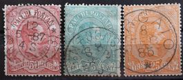 Italien Paketmarken MNr. 3-5 gestempelt