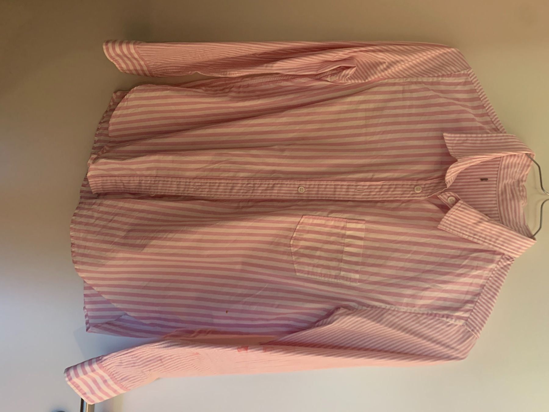 Top: Non-wrinkle Pink stripe Shirt – Nuovo (secondo la descrizione) da Zürich venduto da Alpen209 1