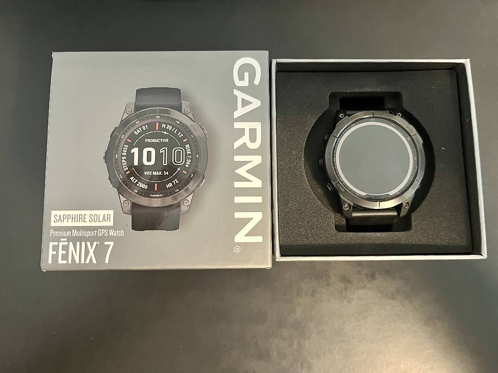 Garmin Smartwatch: Garmin Fenix 7 Saphire Solar – Usato da Regensdorf venduto da student87 4