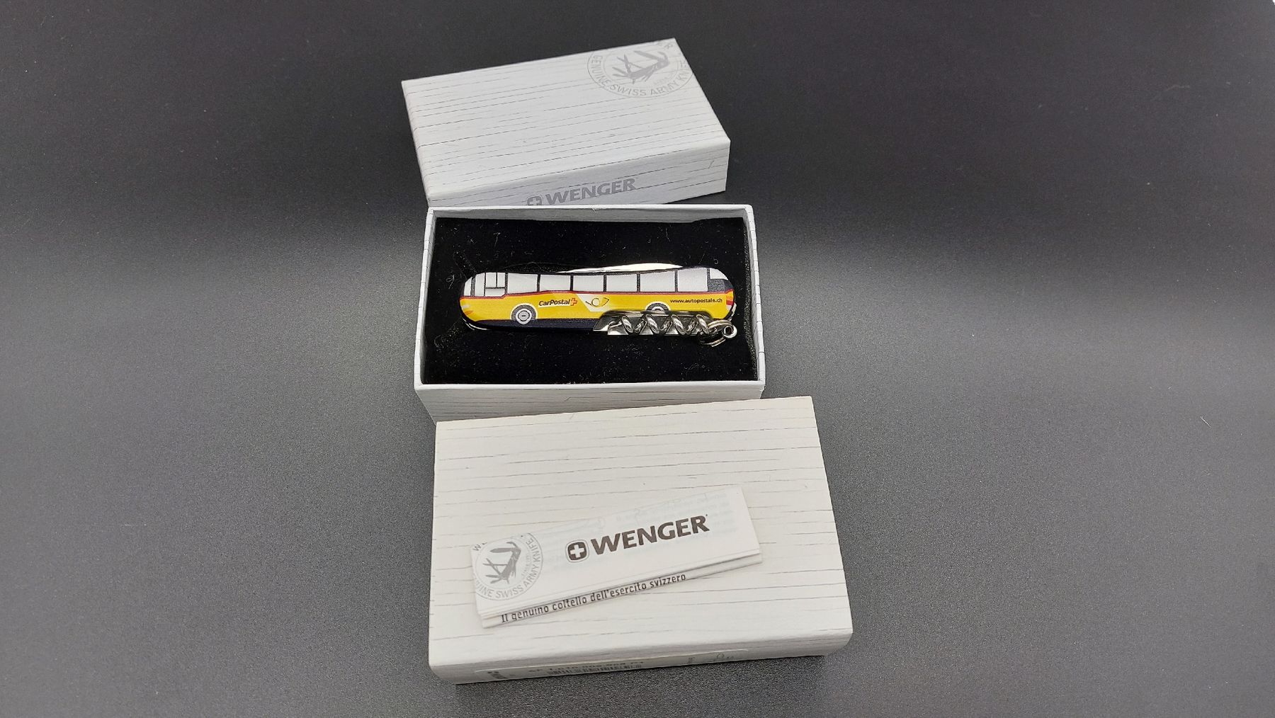 Wenger Couteaux de poche: Wenger Postauto Sackmesser – D'occasion à Hellbühl par 30R_R30 2