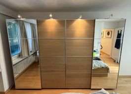 IKEA Pax Schrank 3m x 2m x 0.58m mit Schiebtüren