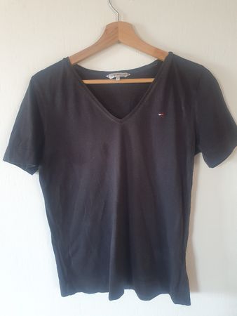 Tommy Hilfiger T-Shirt, dunkles Grau, Grösse S, Top!