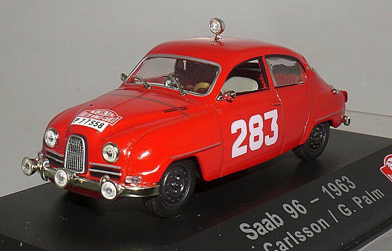 Saab 96 V4 N°37 Rallye Monte-Carlo 1973 – Miniature Exclusive Virate 1/43