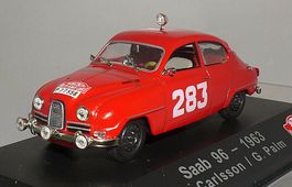 Saab 96 #283 Rallye Monte Carlo 1963 E. Carlsson / G. Palm