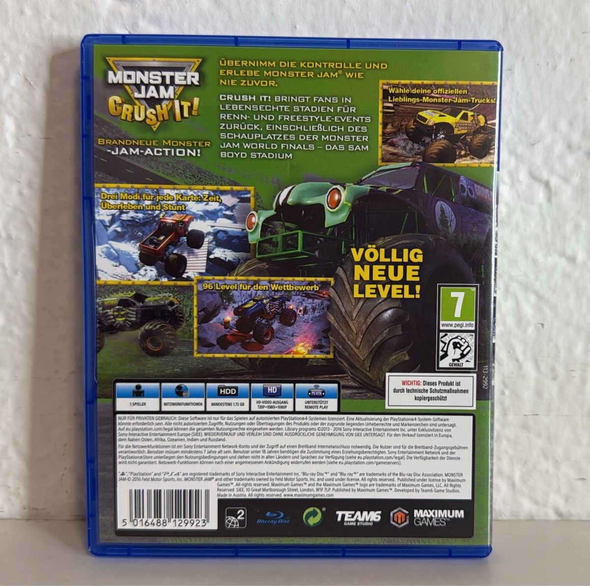 Sony Giochi: Monster Jam Crush It - PS4/PS5 Game – Usato da Ehrendingen venduto da bubulence 1