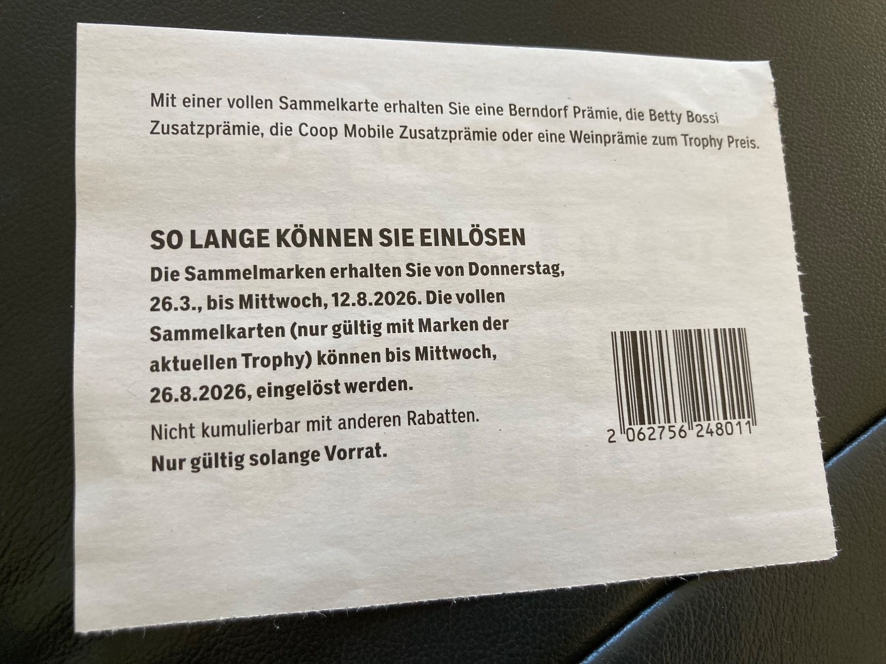 Coop Raccolte di bollini & punti: 3 x Trophy Märkli – Nuovo e nell'imballaggio originale da Bülach venduto da Stellina72 1