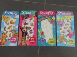 4 coole Stickerbogen ***NEU***