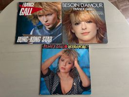 FRANCE GALL  tolle Singles Kult Top Hit Frankreich 80's