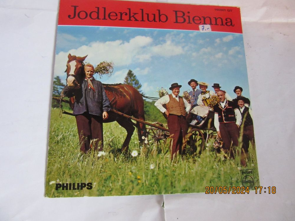 Vinyl-Single Jodlerklub Bienna (Gebraucht) in Rüdlingen für CHF 2 – mit ...
