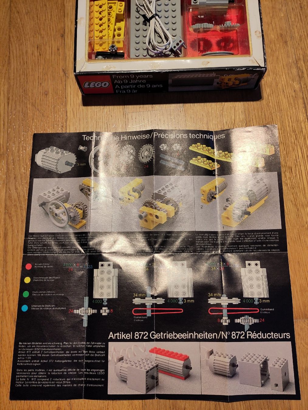 Lego Giocattoli: LEGO Technic 870 - 4.5V Motor - vintage – Usato da Lanzenhäusern venduto da Kula4 2