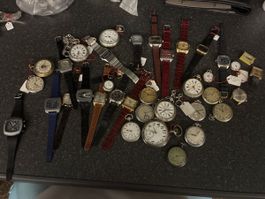 Sehr grosse lot !!! Uhren taschenuhr