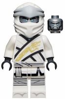 njo0713 Zane - Legacy, Flat Silver Head | Lego