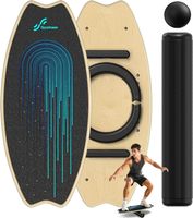 Balance Board Erwachsene 7-in-1 Surfin Balanceboards Holz
