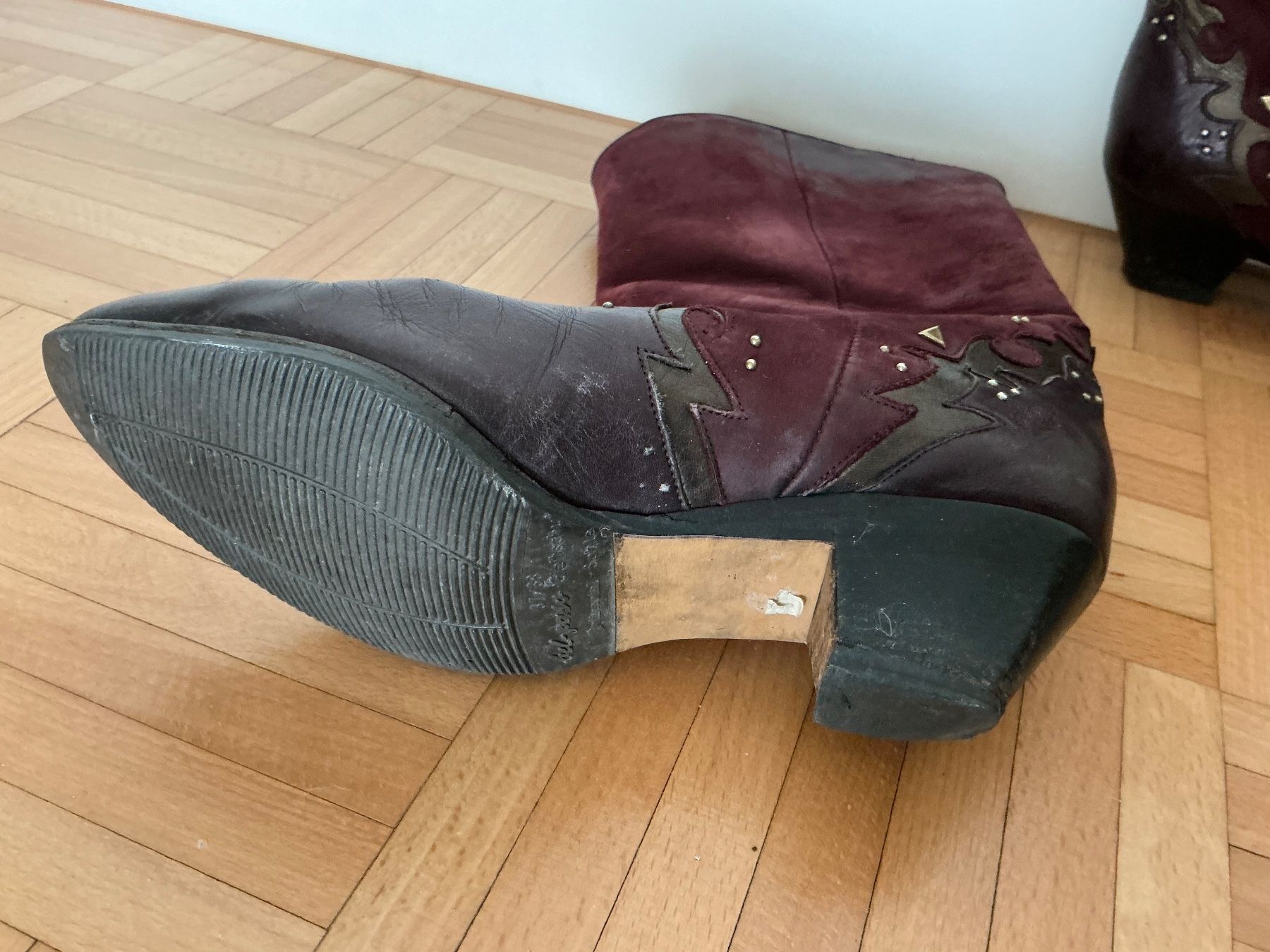 Scarpe da donna: Vintage Stiefel,Grösse 36, Leder – Usato da Zürich venduto da Mia712 5