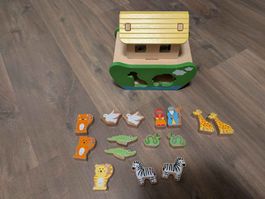 EverEarth Arche Noah Holzspielzeug