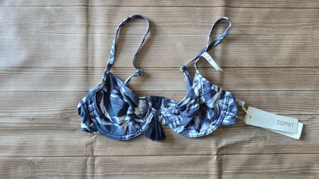 Esprit Bikini-Top - 70 B - Quasten-Detail (Tassel)
