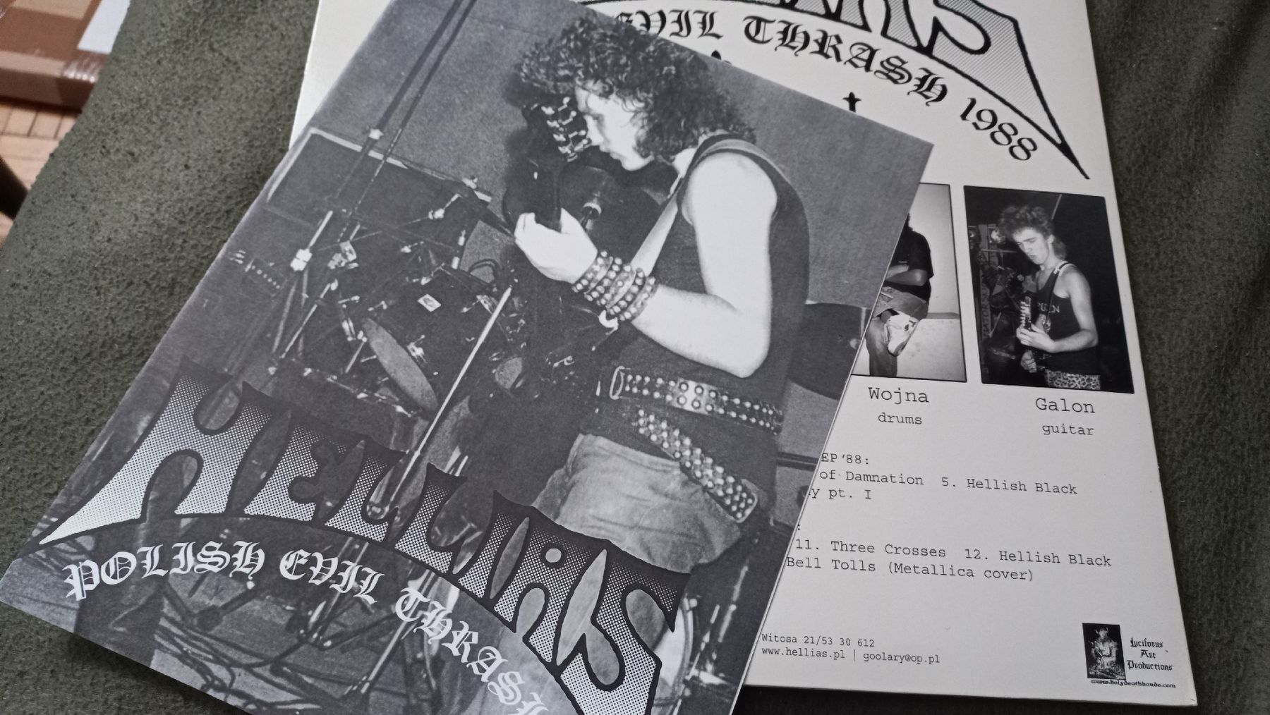 Dischi in vinile: HELLIAS-Night...Lp Vinyl Thrash Metal – Usato da Olten venduto da Donatello1984 2