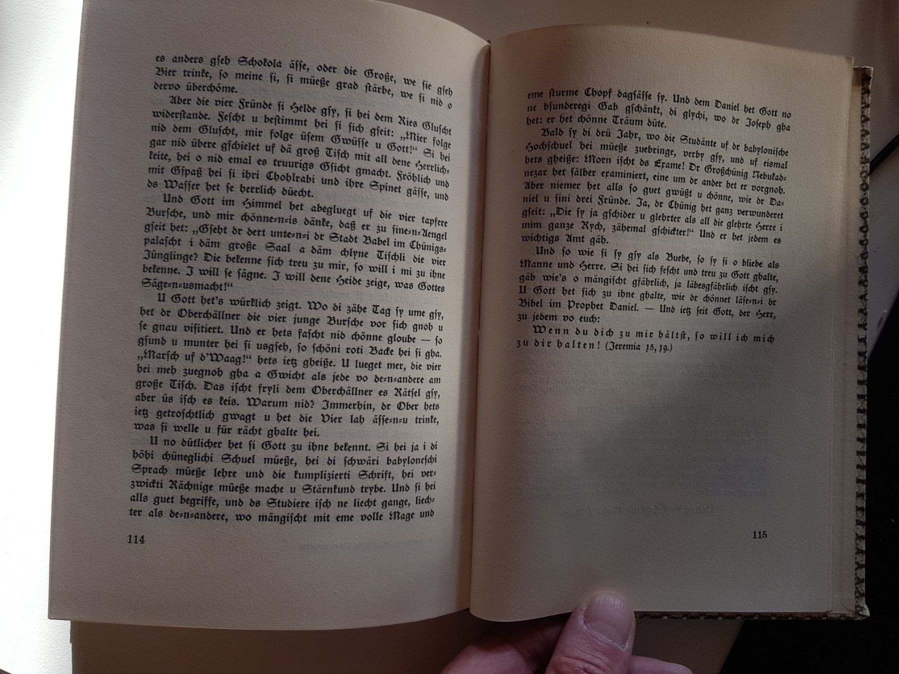 Bücher: antikes Buch: Bärndütschi Chinder Andachte 1947 Basel – Gebraucht aus Walterswil BE von Lonitti 6