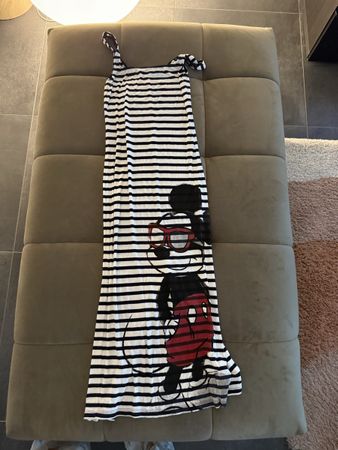 Desigual Kleid, Gr. XS, gestreift mit Mickey Mouse Motiv