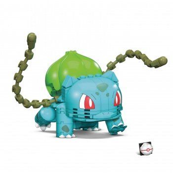 Mega Kit di costruzioni: MATTEL Mega Construx Pokémon Medium Bulbasaur (Bisasam) – Nuovo e nell'imballaggio originale da Hochdorf venduto da ruest-online
