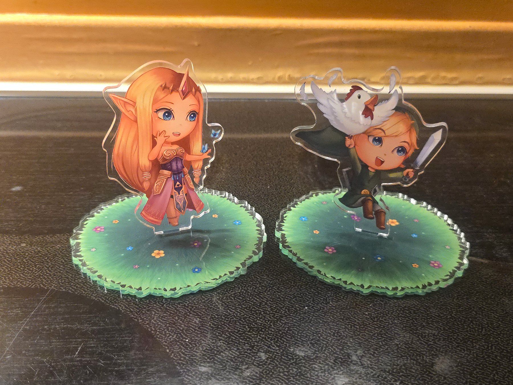 Figurines: Zelda und Link Acrylic Stand – D'occasion à Schaffhausen par K.Ichimaru