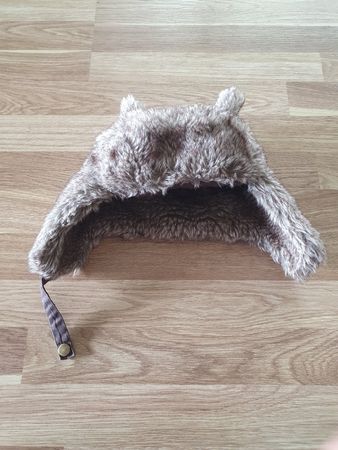 H&M Wintermütze, Gr. 122/128, Braun, Top Zustand!