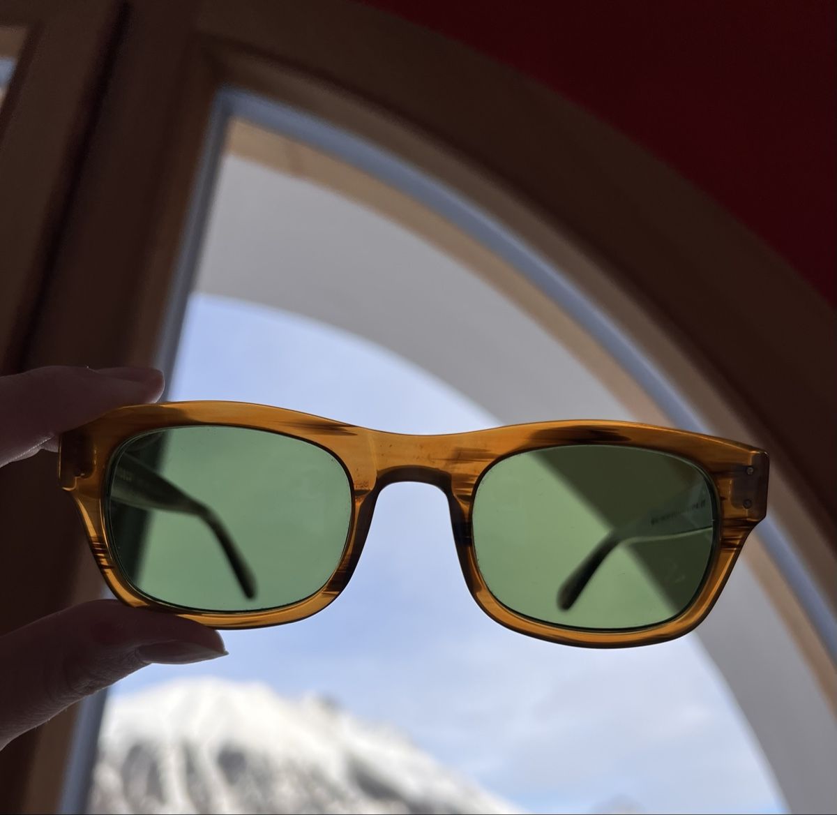 Moscot Occhiali & Lenti: MOSCOT Sonnenbrille braun mit Etui – Usato da Zürich venduto da car_x52z 5