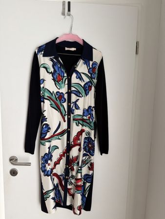 Tory Burch Kleid Merino-Wolle Seide Grösse S/P