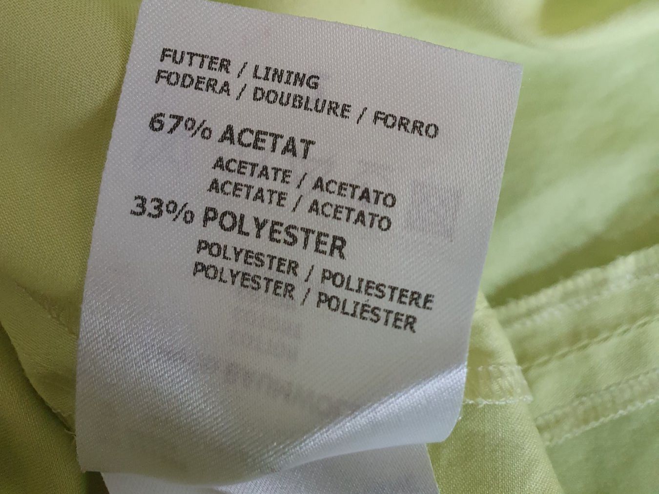 Kleider: Kleid Damen 100% Baumwolle Hellgelb Grösse 36 – Gebraucht aus Kloten von Hektor44 3
