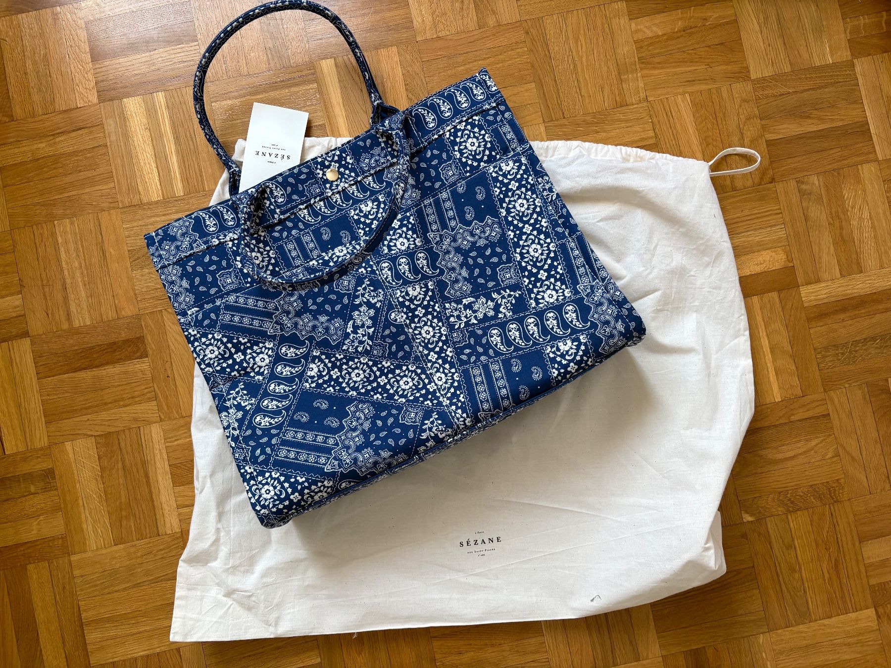 Sezane Borse da donna: Sézane Tasche mit Etikett! – Nuovo e nell'imballaggio originale da Genève venduto da sunandwind 1