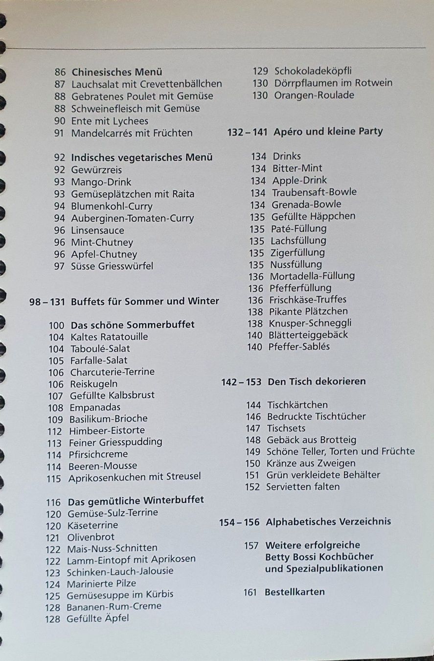 Libri: Betty Bossi Festliche Menüs – Usato da Langnau am Albis venduto da jer_pm72 5