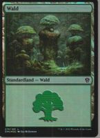 TCG Magic The Gathering MTG DMU 274 FOIL Wald (V.1) LAND