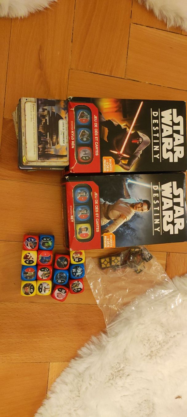 Disney Giochi: Star Wars Destiny starter + 6 boosters – Nuovo (secondo la descrizione) da Vevey venduto da vin_s6pg