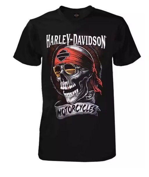 T-shirt Harley-Davidson, skull, taille 2XL/ J095 1
