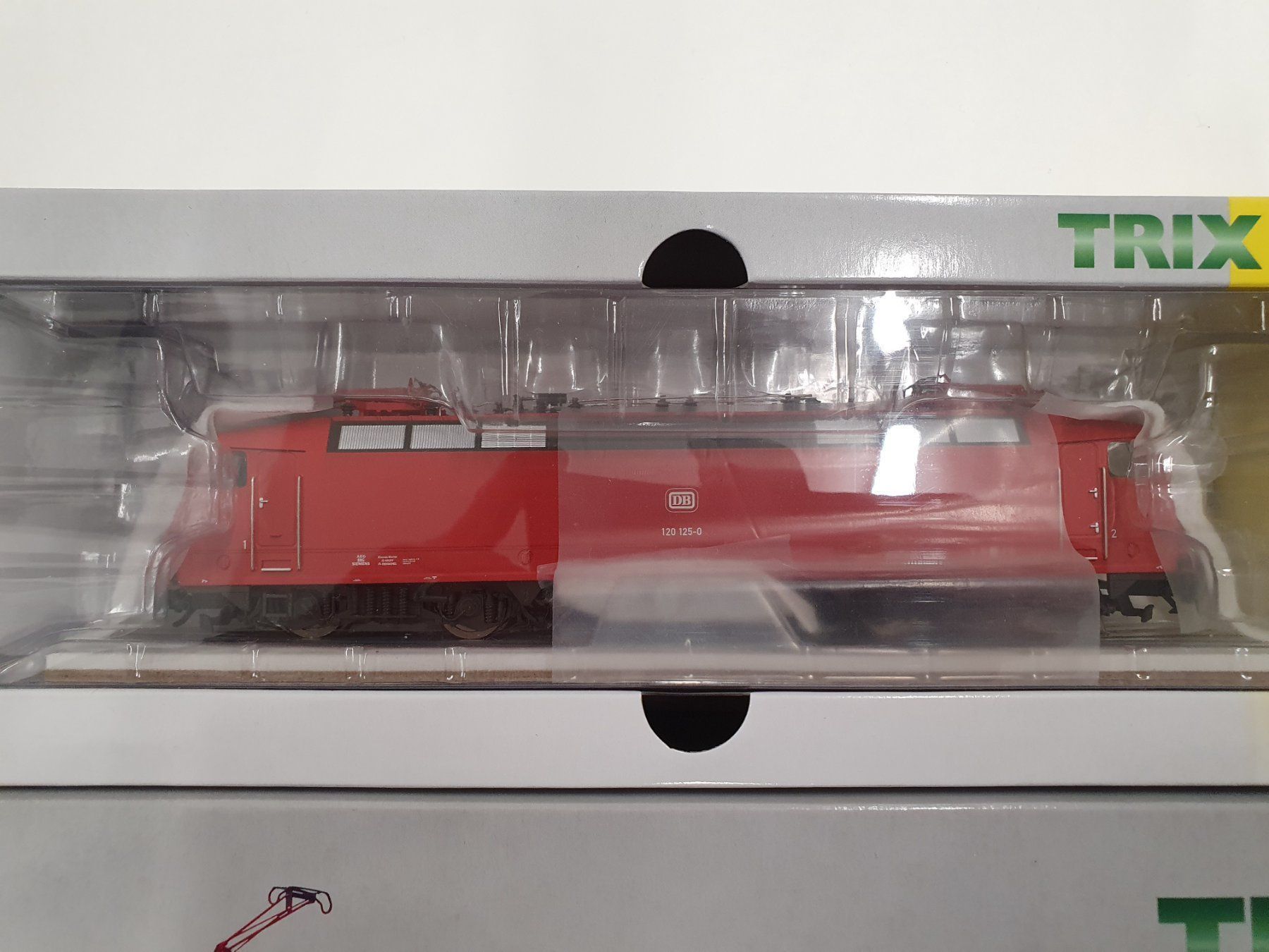 Trix Modelleisenbahnen: Trix 22603 DB BR  120125-0 orientrot – Neu und originalverpackt aus Würenlos von juruth 1