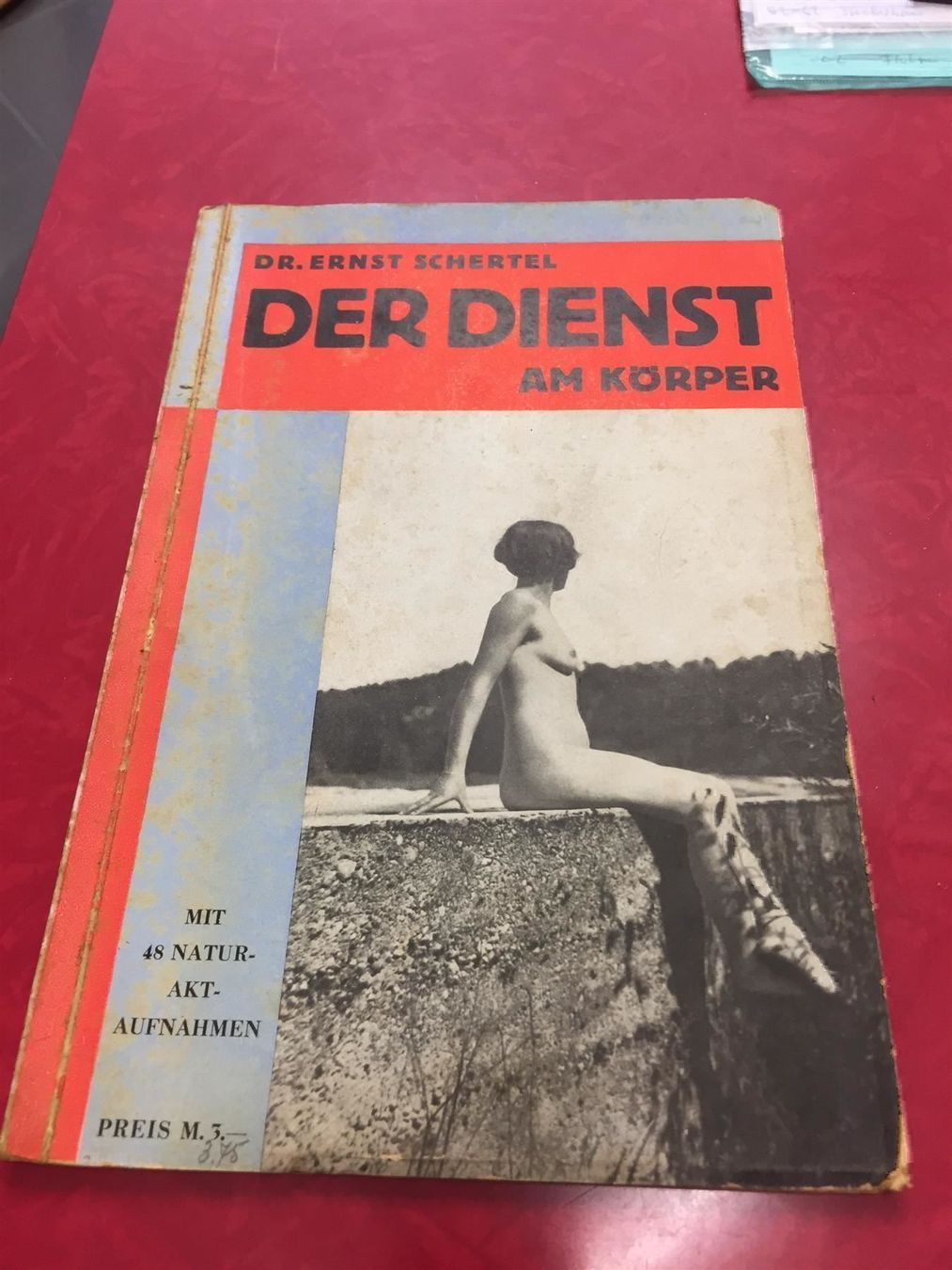 Libri: SCHERTEL Ernst; Der Dienst am Körper – Usato da Bern venduto da Jwpm66