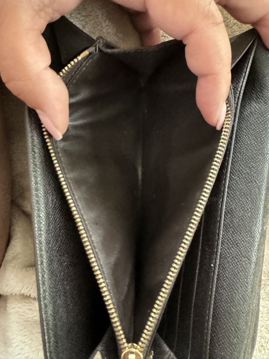Louis Vuitton Portafogli: Louis Vuitton Monogram Canvas Sarah Wallet – Usato da Affoltern Am Albis venduto da Mara2604 3