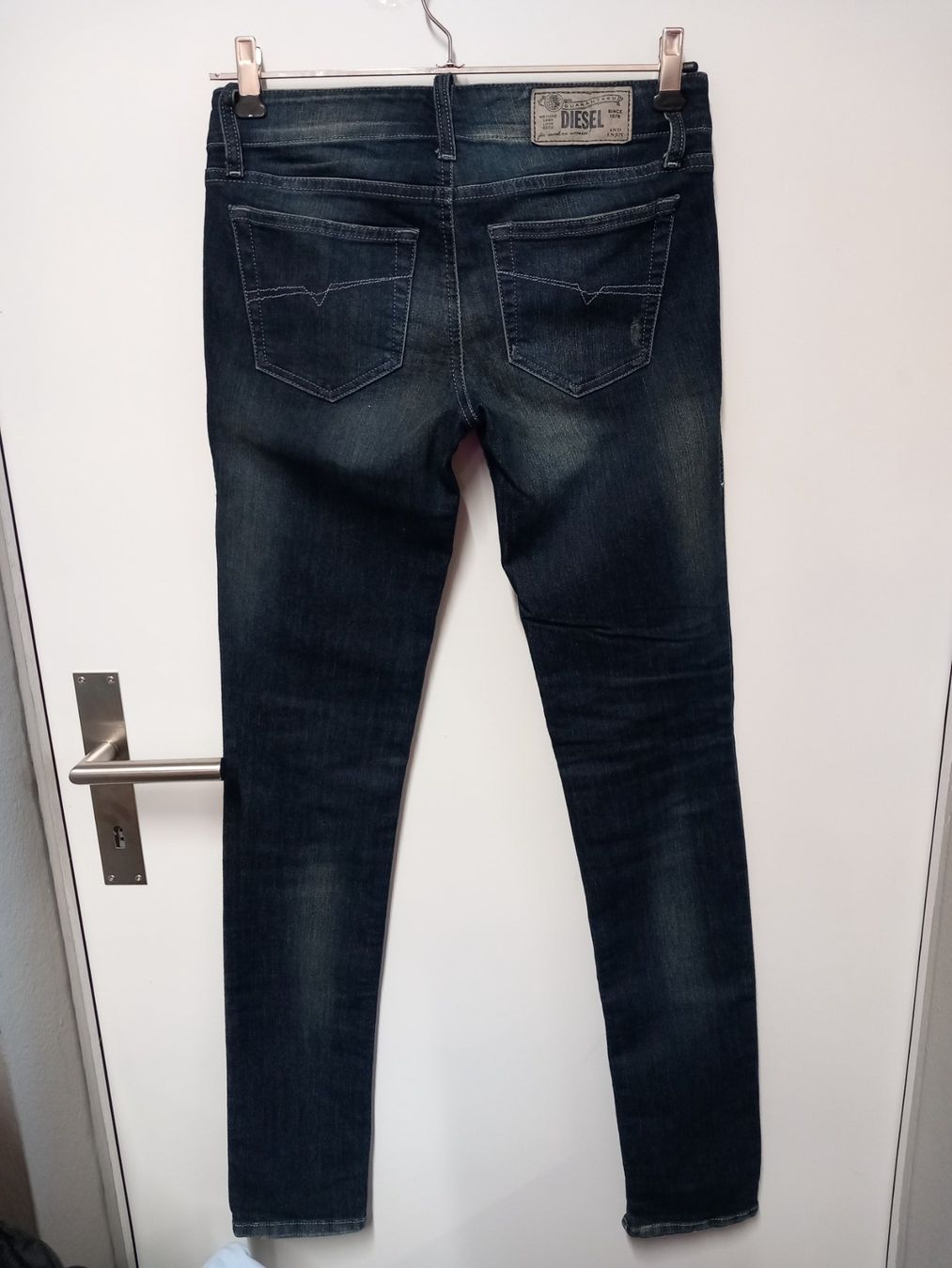 Diesel Jeans: Diesel Stretch Jeans W24/L32 blau – Gebraucht aus Gwatt (Thun) von umwelt-brocki 1
