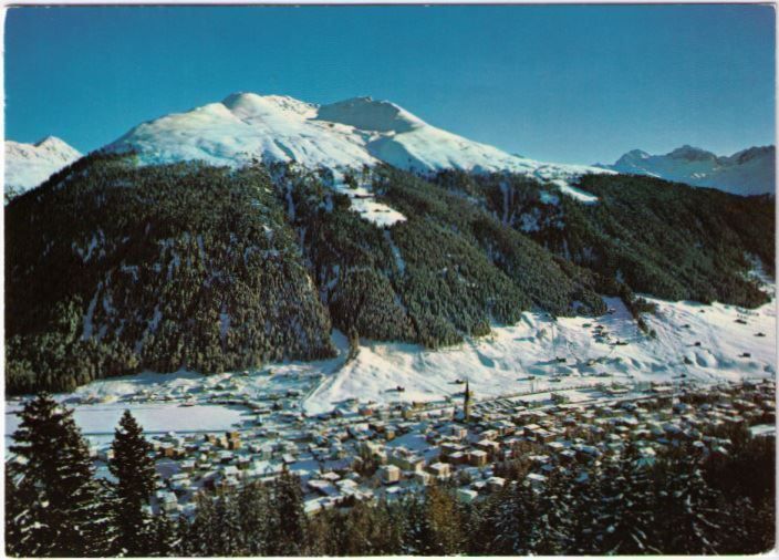Cartoline postali: Davos - Jakobshorn – Usato da Binningen venduto da Mountainrider