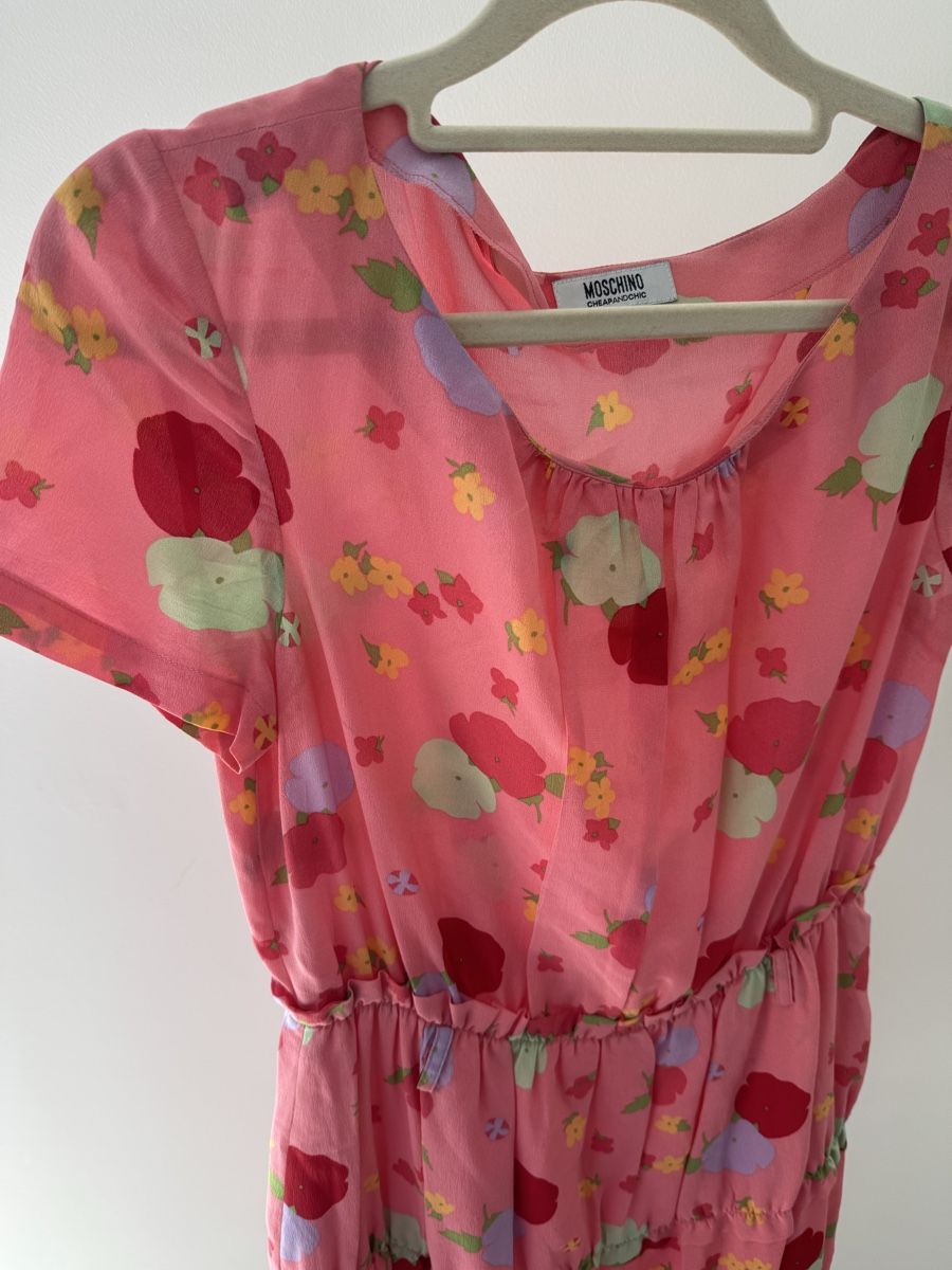 Moschino Vestiti: Vintage Moschino Sommer Kleid   – Usato da Zürich venduto da di_archive 6